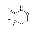 5,6-dihydro-4,4-dimethyl-2H-1,2-oxazin-3(4H)-one Structure