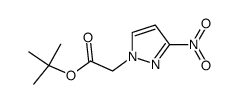 (3-nitro-pyrazol-1-yl)-acetic acid tert-butyl ester Structure