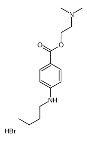2-[4-(butylamino)benzoyl]oxyethyl-dimethylazanium,bromide结构式