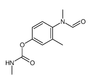 [4-[formyl(methyl)amino]-3-methylphenyl] N-methylcarbamate Structure