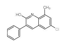 6-氯-8-甲基-3-苯基-2-喹啉醇图片