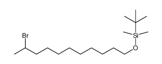 ((10-bromoundecyl)oxy)(tert-butyl)dimethylsilane结构式