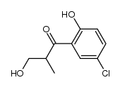 1-(5-chloro-2-hydroxyphenyl)-3-hydroxy-2-methylpropan-1-one Structure