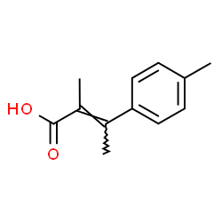 Cinnamic acid, p,-alpha-,-ba--trimethyl- (6CI) structure