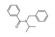 N-benzyl-N-isopropylbenzamide Structure