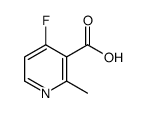 4-Fluoro-2-Methyl-nicotinic acid结构式