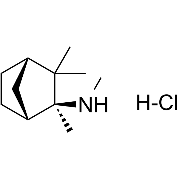 S-(+)-Mecamylamine hydrochloride结构式