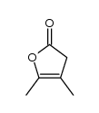 4,5-dimethylfuran-2-(3H)-one结构式