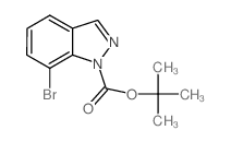 tert-Butyl 7-bromo-1H-indazole-1-carboxylate picture
