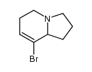 8-bromo-1,2,3,5,6,8a-hexahydroindolizine结构式