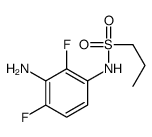 N-(3-amino-2,4-difluorophenyl)propane-1-sulfonamide Structure
