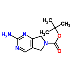 tert-Butyl 2-amino-5H-pyrrolo[3,4-d]pyrimidine-6(7H)-carboxylate picture