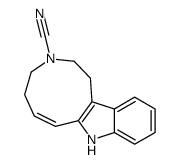 2,4,5,8-tetrahydro-1H-azonino[5,4-b]indole-3-carbonitrile Structure