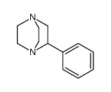 1,4-Diazabicyclo[2.2.2]octane,2-phenyl-(9CI) Structure
