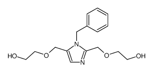 1-benzyl-2,5-bis<(2-hydroxyethoxy)methyl>imidazole结构式