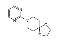8-(pyrimidin-2-yl)-1,4-dioxa-8-azaspiro[4.5]decane Structure
