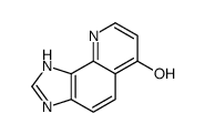 6H-Imidazo[4,5-h]quinolin-6-one,1,9-dihydro-(9CI) structure