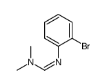 N'-(2-bromophenyl)-N,N-dimethylmethanimidamide Structure