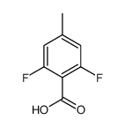 2,6-Difluoro-4-methylbenzoic acid Structure