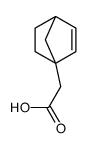 2-(4-bicyclo[2.2.1]hept-2-enyl)acetic acid Structure