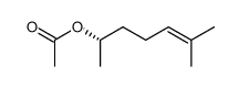 (S)-6-methyl-5-hepten-2-yl acetate结构式