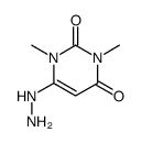 6-hydrazino-1,3-dimethyl-1H-pyrimidine-2,4-dione Structure