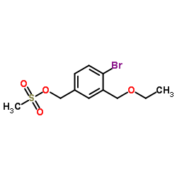 1-bromo-2-ethoxymethyl-4-methanesulfonyloxymethylbenzene picture