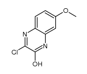 3-chloro-7-methoxyquinoxalin-2-ol Structure