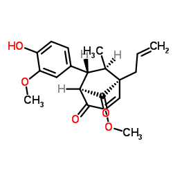 4-O-去甲基风藤素 D结构式