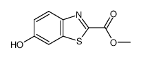 2-Benzothiazolecarboxylicacid,6-hydroxy-,methylester(9CI) structure