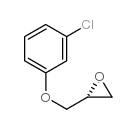 (R)-2-((3-CHLOROPHENOXY)METHYL)OXIRANE Structure