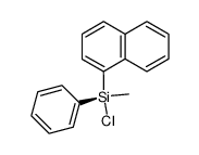 (R)-(+)-chloromethyl(1-naphthyl)phenylsilane Structure