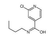 N-n-Butyl-2-chloropyridine-4-carboxamide structure