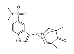 1H-Indole-5-sulfonamide,N,N-dimethyl-3-(5,7-dimethyl-6-oxo-1,3-diazatricyclo(3.3.1.1(sup 3,7))dec-2-yl) Structure