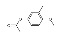 4-acetoxy-2-methylanisole结构式