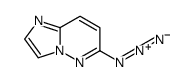 6-azidoimidazo[1,2-b]pyridazine结构式