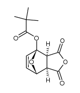 1-(2,2-dimethylpropanoyloxy-3,5)-dioxo-exo-10-oxatricyclo[5.2.1.02.6]dec-8-ene Structure