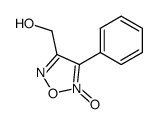3-phenyl-4-furoxanmethanol Structure