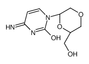 4-amino-1-[(2R,6R)-6-(hydroxymethyl)-1,4-dioxan-2-yl]pyrimidin-2-one Structure