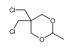 5,5-bis(chloromethyl)-2-methyl-1,3-dioxane Structure