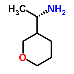 (1S)-1-(Tetrahydro-2H-pyran-3-yl)ethanamine Structure