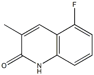 5-fluoro-3-methylquinolin-2(1H)-one结构式
