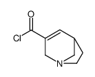 1-Azabicyclo[3.2.1]oct-3-ene-3-carbonyl chloride (9CI)结构式