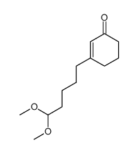 3-(5,5-dimethoxypentyl)-2-cyclohexen-1-one结构式