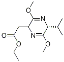 ethyl 2-((5R)-5-isopropyl-3,6-diMethoxy-2,5-dihydropyrazin-2-yl)acetate Structure