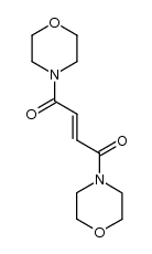 (E)-1,4-dimorpholinobut-2-ene-1,4-dione结构式