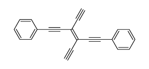 (E)-3,4-diethynyl-1,6-diphenylhex-3-ene-1,5-diyne Structure