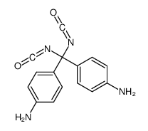 4-[(4-aminophenyl)-diisocyanatomethyl]aniline Structure