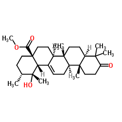 3-Oxopomolic acid methyl ester structure