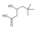 3-hydroxy-5,5-dimethylhexanoic acid Structure